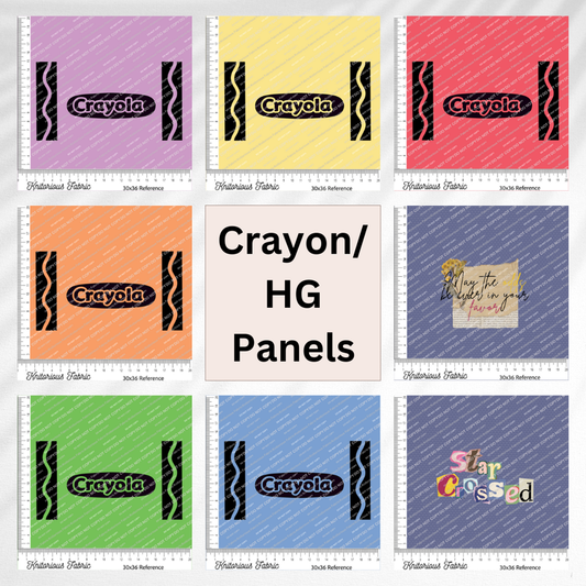 *Pre-Order* Crayons and HG Panels