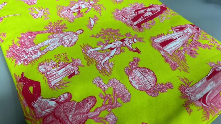 *RETAIL* Toile of War - Neon Pink/Lime