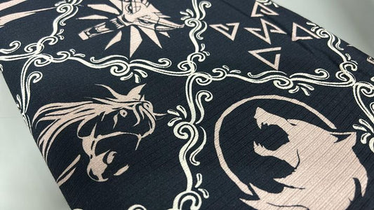 *RETAIL* Witch Damask Black