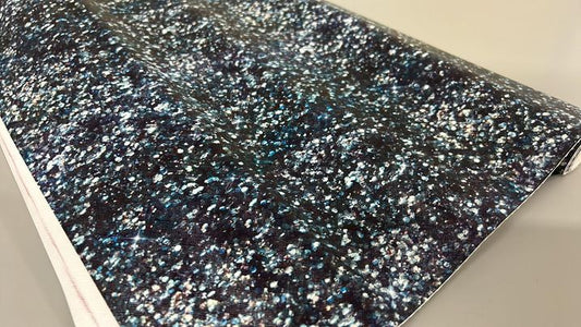 *RETAIL* VINYL - Glitter - Navy