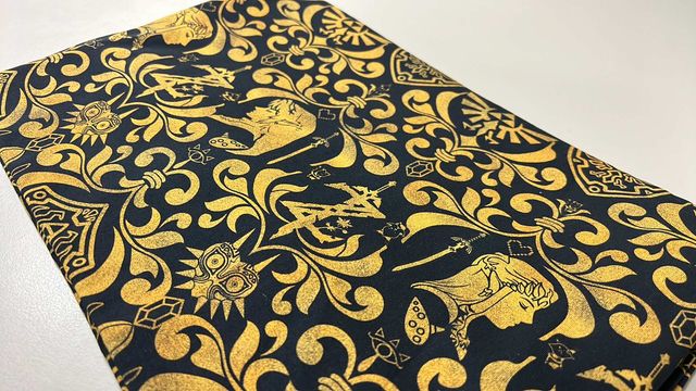 *RETAIL* Z Damask - Black & Gold