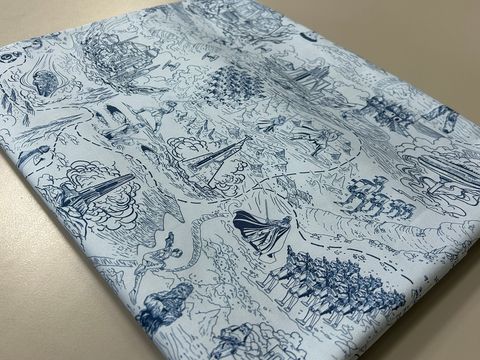 *RETAIL* Toile Map - Blues