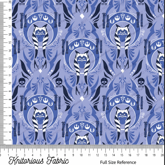 *Pre-Order* A-Snips Damask - Blue
