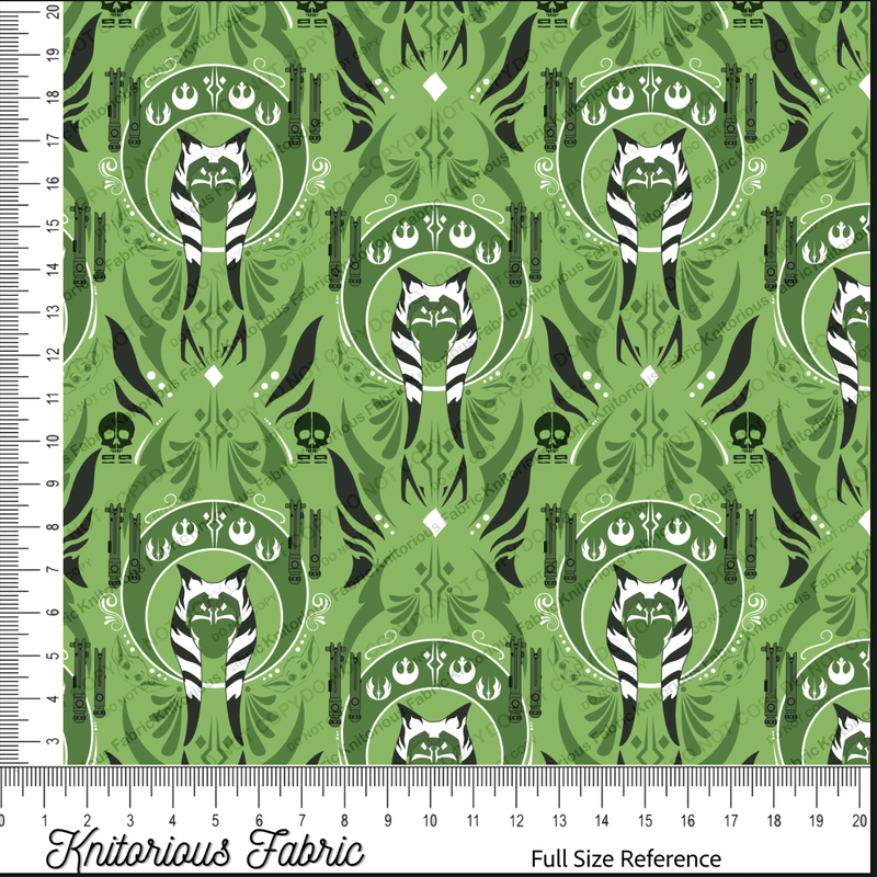 *Pre-Order* A-Snips Damask - Green