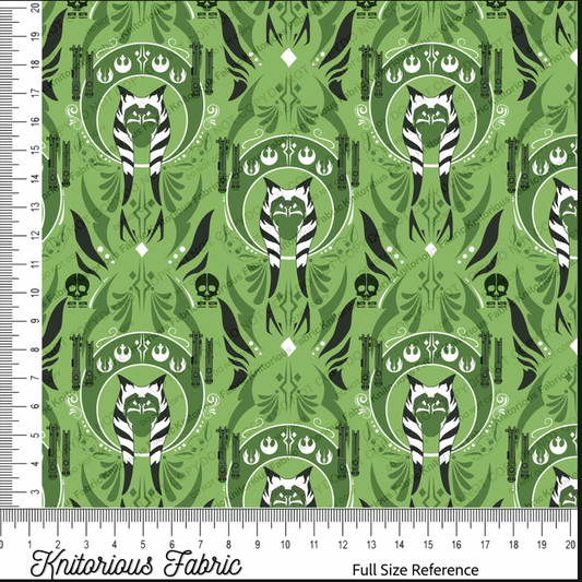*Pre-Order* A-Snips Damask - Green