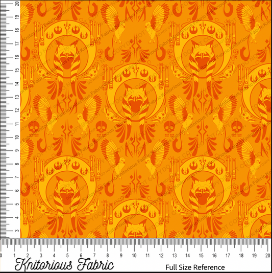 *Pre-Order* A-Snips Damask - Orange