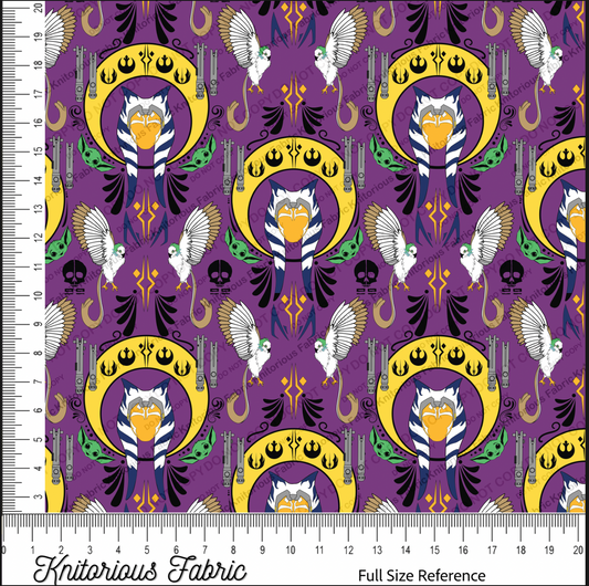 *Pre-Order* A-Snips Damask - Purple Colorful