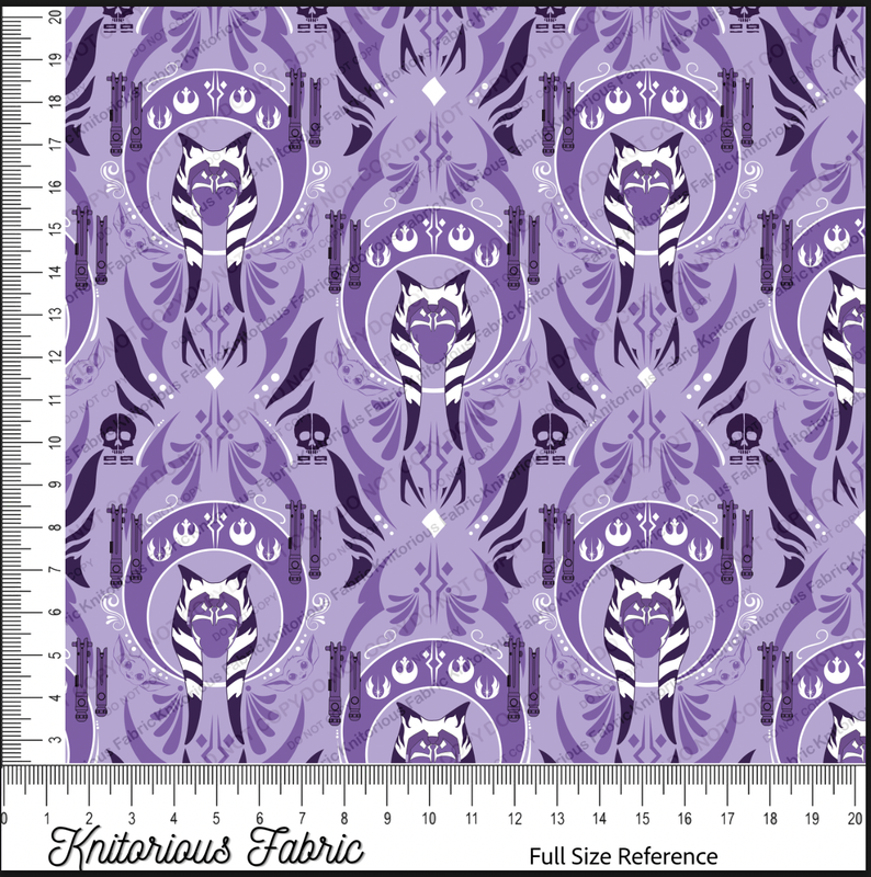*Pre-Order* A-Snips Damask - Purple