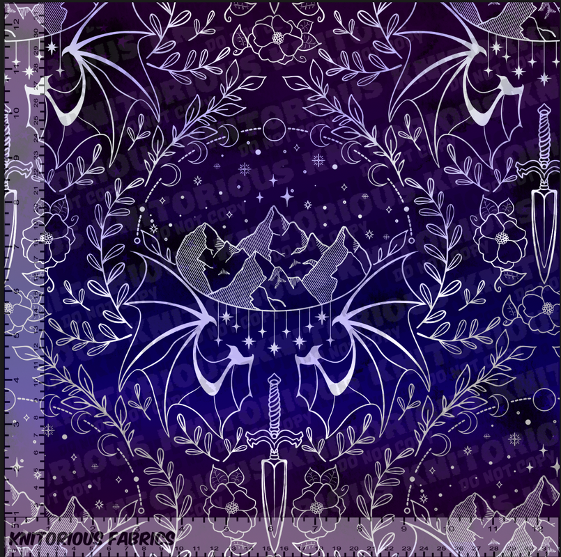 *Pre-Order* ACOTAR - Delicate Damask Gradient (Officially Licensed)