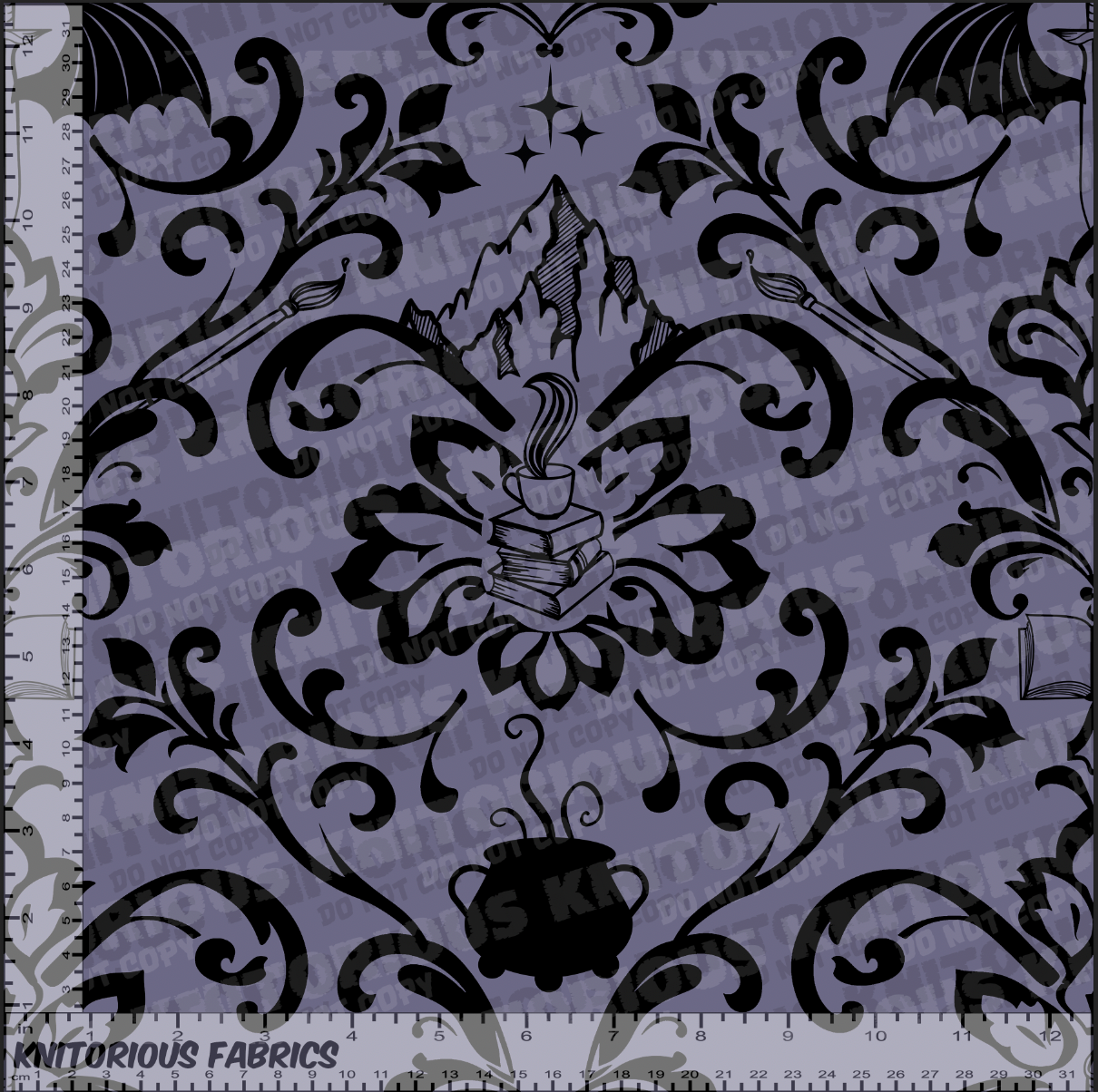 *Pre-Order* ACOTAR - Damask Purple (Officially Licensed)