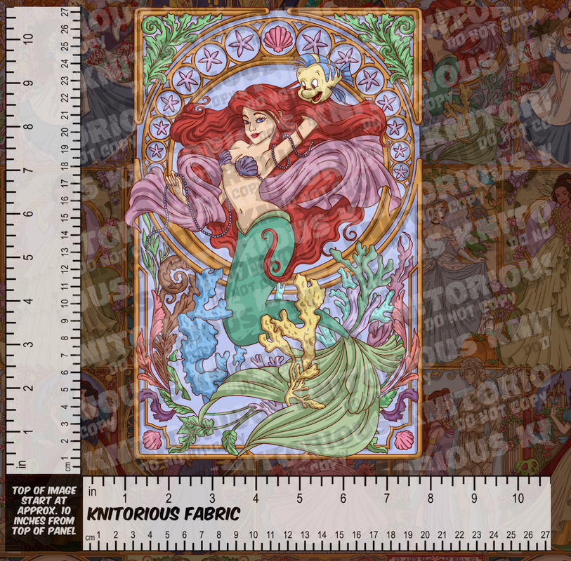 *Pre-Order* Art Nouveau Princess Panels