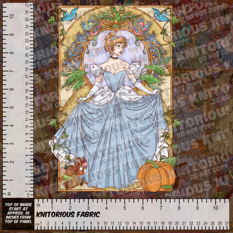 *Pre-Order* Art Nouveau Princess Panels