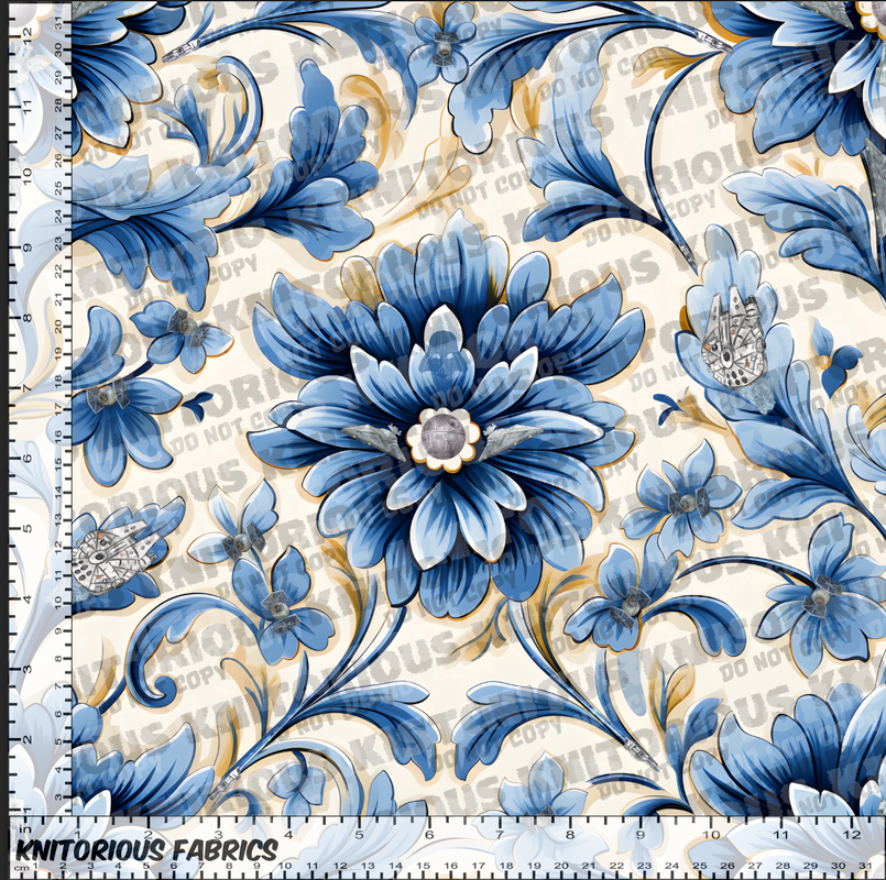 *Pre-Order* Blue Floral Hidden Wars