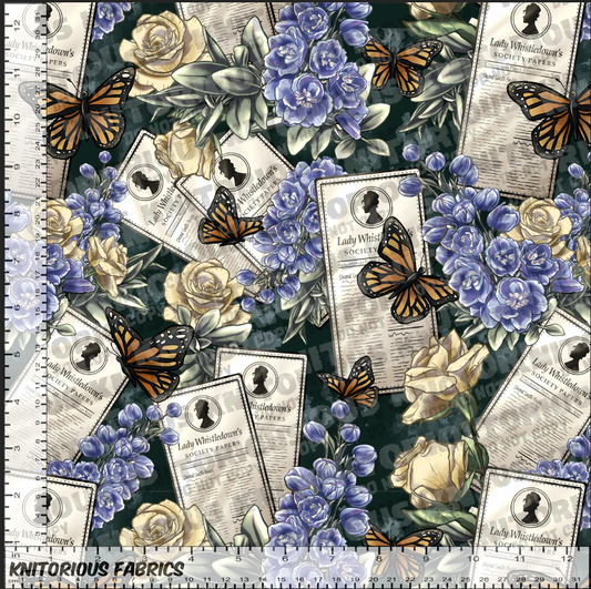 *VINYL Pre-Order* Bridge Bold Floral Paper Coord