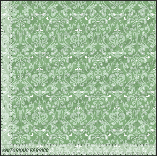 *Pre-Order* Bridge Damask - Green