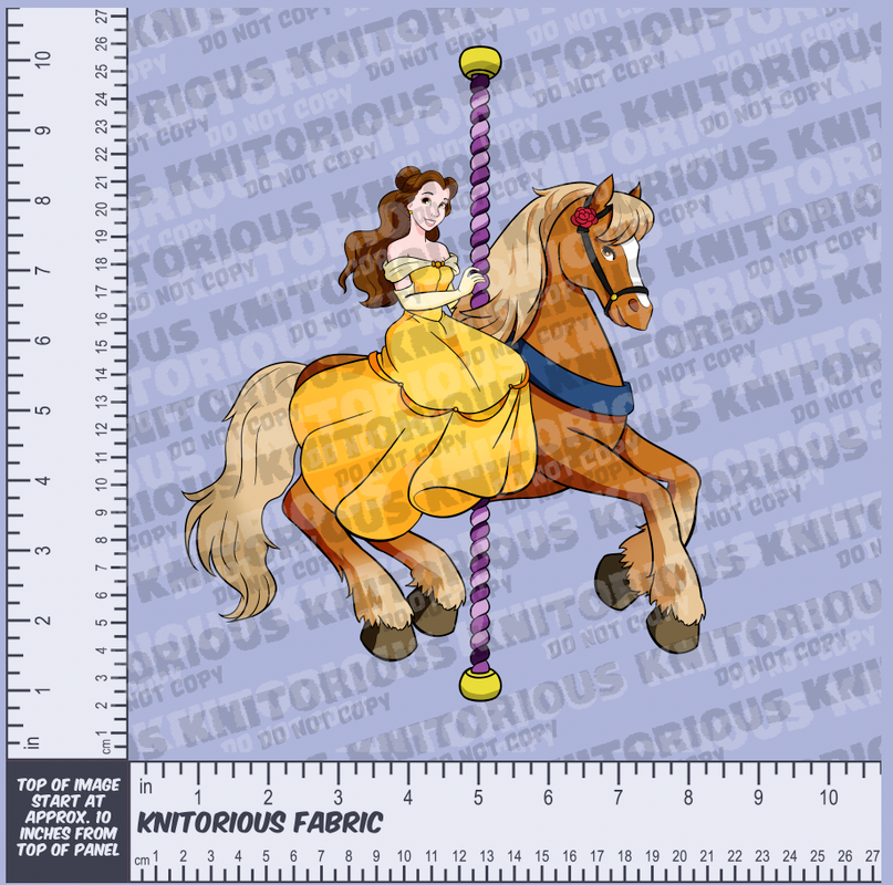 *Pre-Order* Carousel Princess Panels - Lav