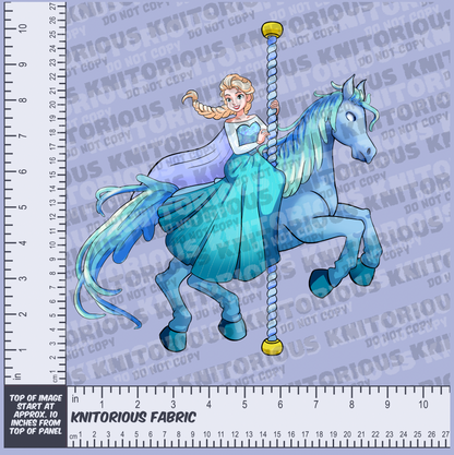 *Pre-Order* Carousel Princess Panels - Lav