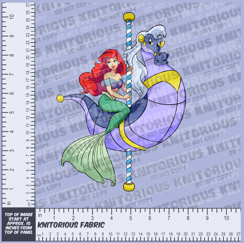 *Pre-Order* Carousel Princess Panels - Lav