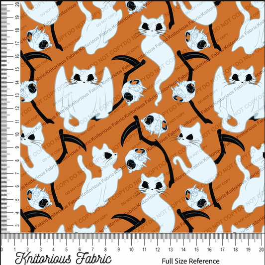 VINYL *Pre-Order* Cat Ghosts - Orange