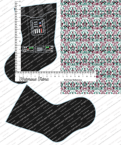 *Pre-Order* Character Damask Stocking Panels