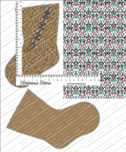 *Pre-Order* Character Damask Stocking Panels