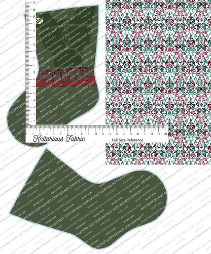 *Pre-Order* Character Damask Stocking Panels