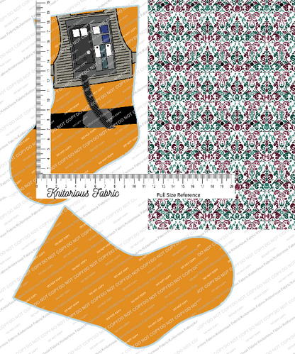 *Pre-Order* Character Damask Stocking Panels