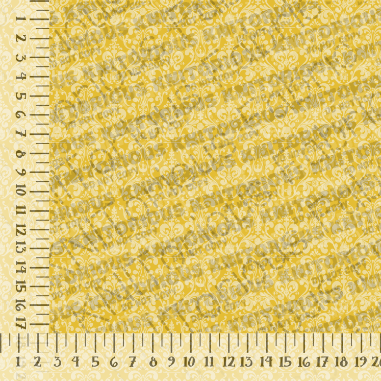 *Pre-Order* Damask - Yellow