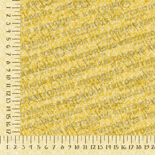 *Pre-Order* Damask - Yellow
