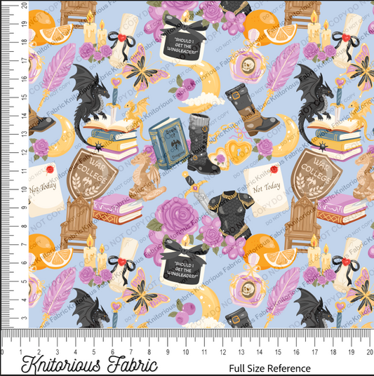 *VINYL Pre-Order* FW Dragon Book Tossed - Blue