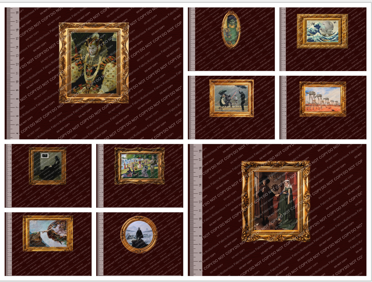 *Pre-Order* Famous Paintings Ver.2 Panels