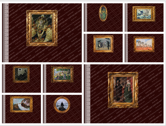 *Pre-Order* Famous Paintings Ver.2 Panels