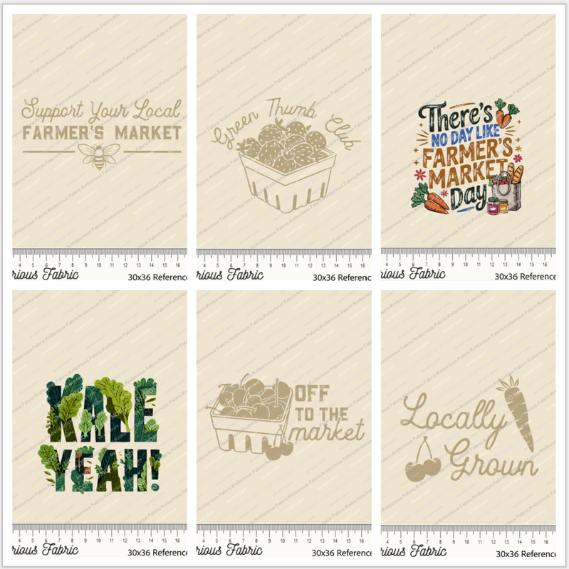 *Pre-Order* Farmers Market Tan Panels