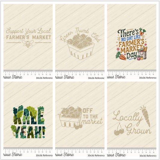 *Pre-Order* Farmers Market Tan Panels