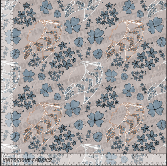 *Pre-Order* Floral AT - Beige