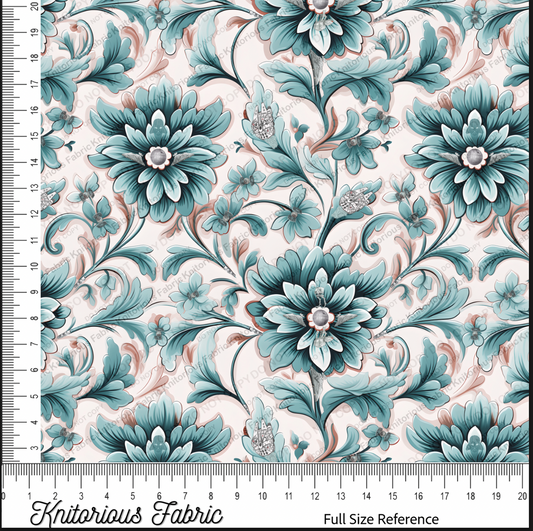 *Pre-Order* Floral Hidden SW - Teal