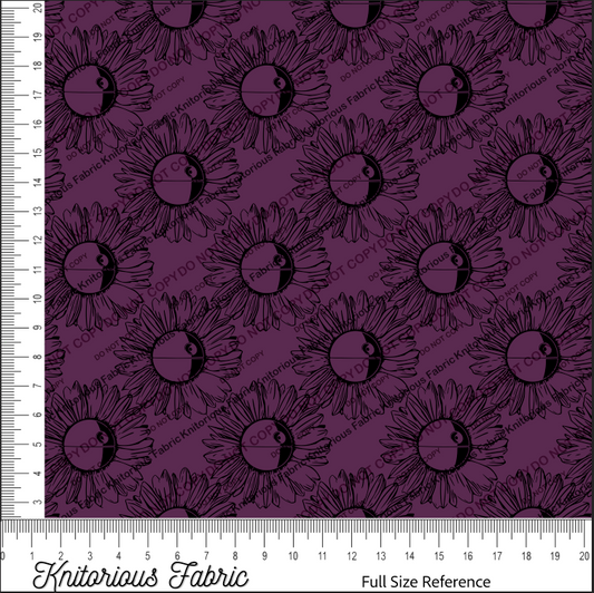 *VINYL Pre*-Order* Floral Logo Dstar - Plum