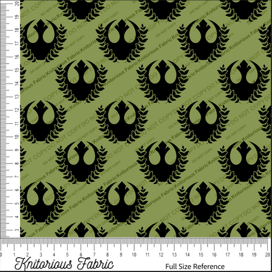 *Pre-Order* Floral Logo Jed - Olive