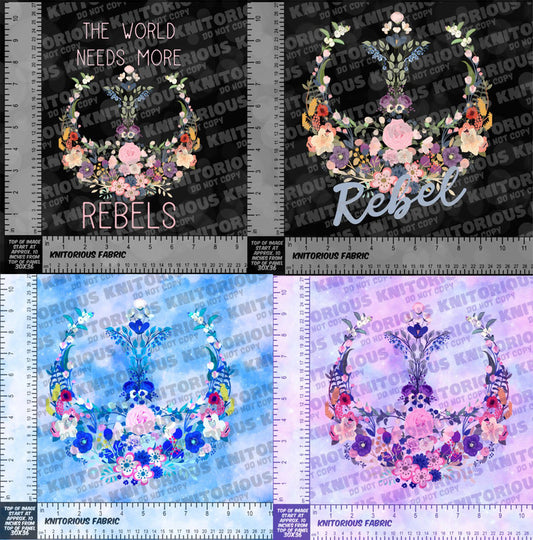 *Pre-Order* Floral Reb Panels