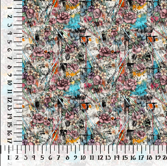 *Pre-Order* Floral Wars Coordinate - Splatter