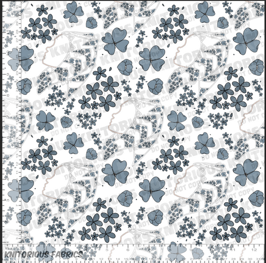 *Pre-Order* Floral AT on White