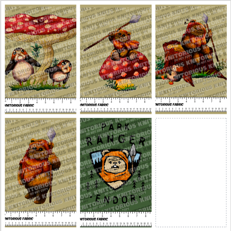 Forest View Panel *Pre-Order* Forest Panels – KNITorious Fabric