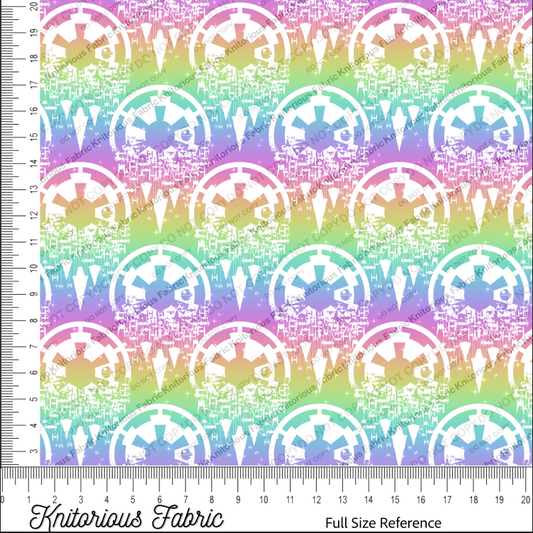 *VINYL Pre*-Order* Fractured Empire Rainbow - White