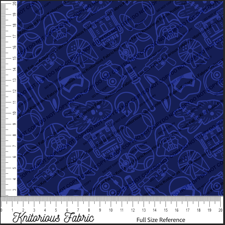 *VINYL Pre*-Order* Galactic Line Art - Sapphire