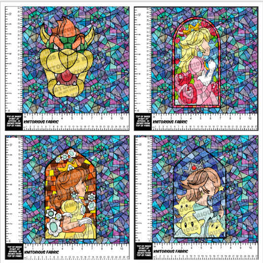 *Pre-Order* Gamer Stained Glass Panels