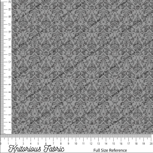 VINYL *Pre-Order* Ghoul Friends Damask Gray