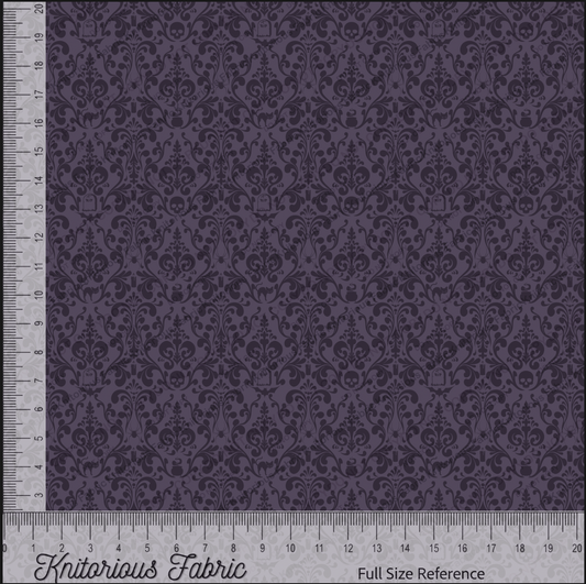 VINYL *Pre-Order* Ghoul Friends Damask Purple