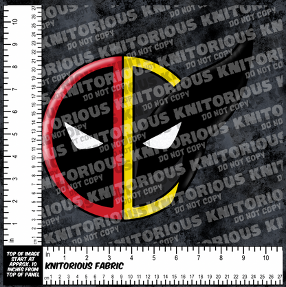 *Pre-Order* Red & Yellow Heads and Huggies Panels