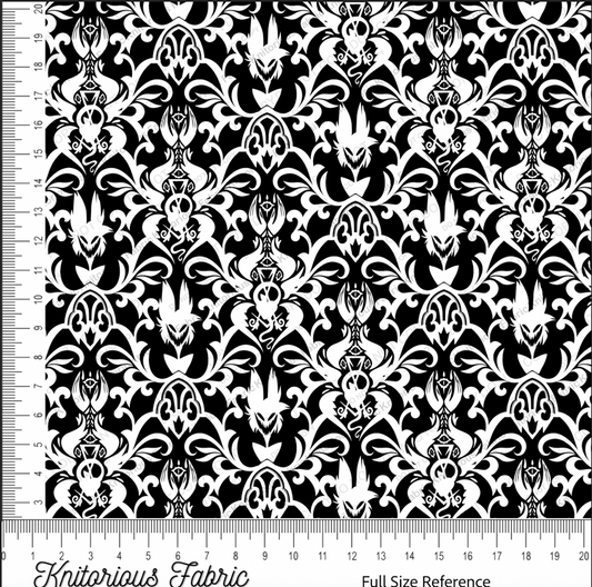 *VINYL Pre-Order* Hella Damask - Black and White