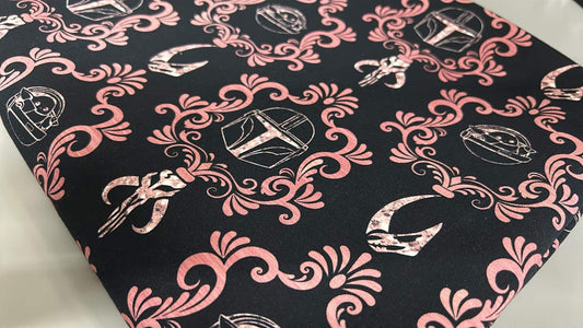 *RETAIL* Mando Damask - Glitter Rose